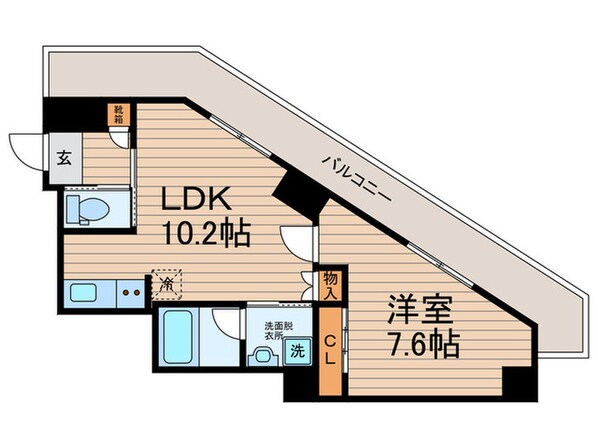 田中コーポラスの物件間取画像